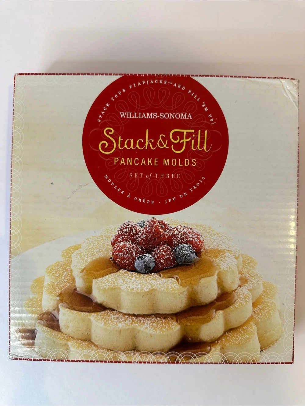 Kids S Cherry Apron Williams Sonoma Pancake Molds & Spatulas & Silicon Bake Set